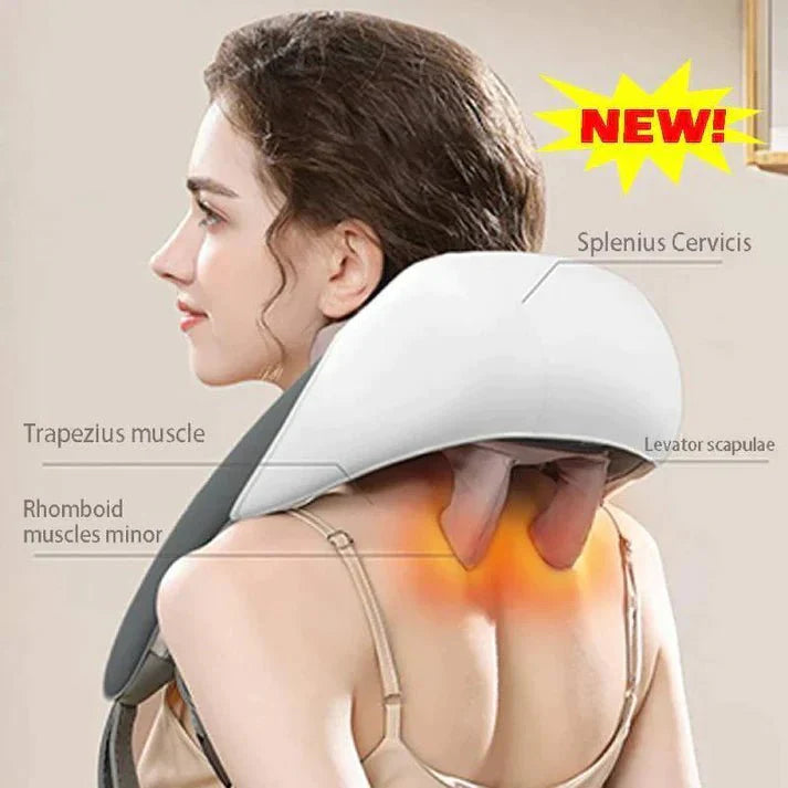 3D Kneading Massage Pillow | وسادة مساج ثلاثية الأبعاد