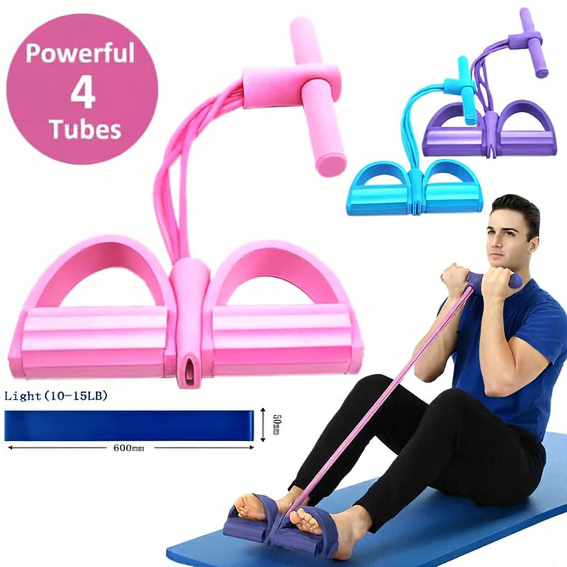 Pedal Resistance Band | حبل مقاومة مع دواسات