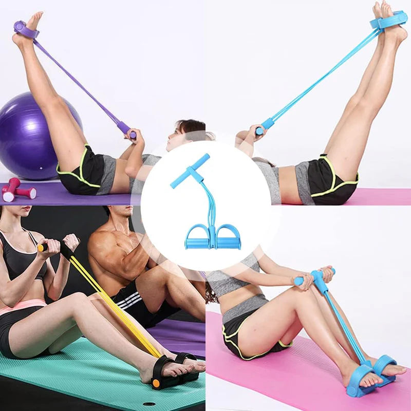 Pedal Resistance Band | حبل مقاومة مع دواسات