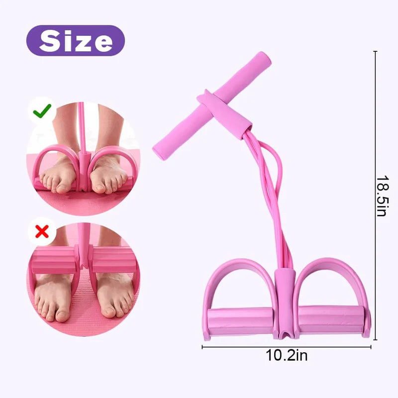 Pedal Resistance Band | حبل مقاومة مع دواسات