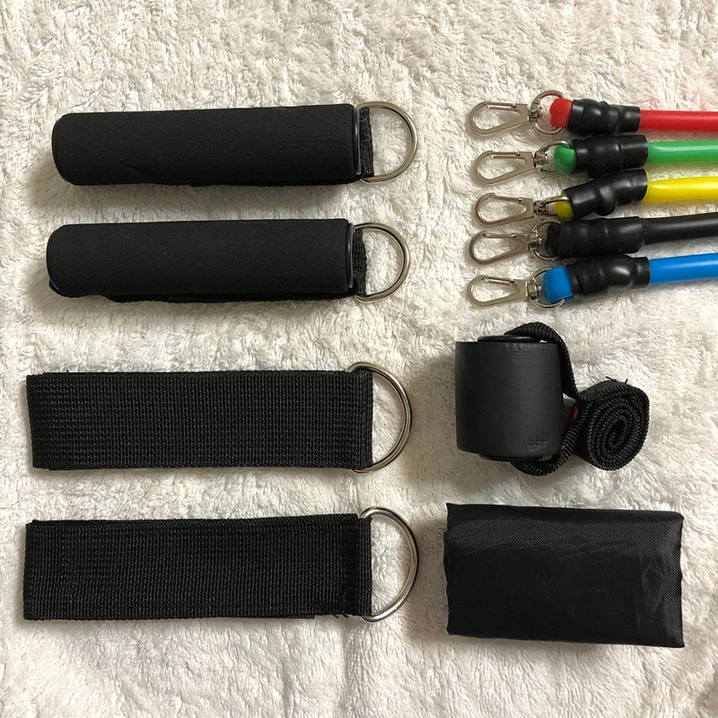 The Ultimate Resistance Bands Set Unisex |  مجموعة أحزمة المقاومة الشاملة للجنسين 💪🔥