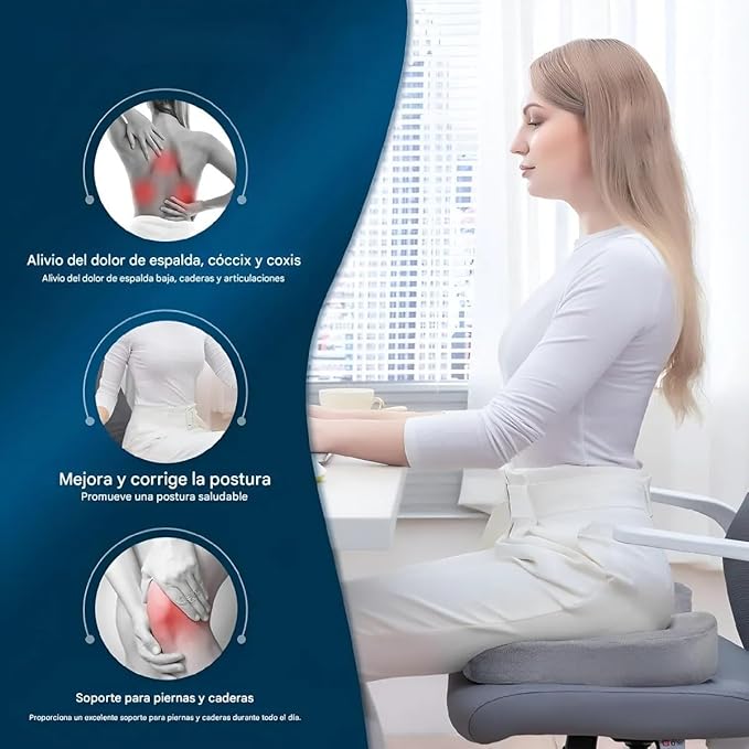 DENX Gel U-Shaped Seat Cushion  وسادة جل دنكس على شكل U للجلوس