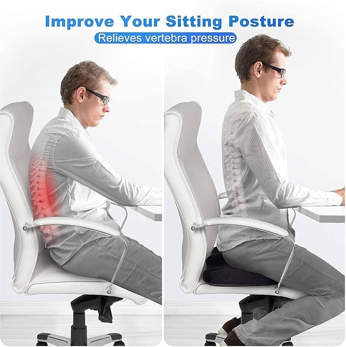 DENX Gel U-Shaped Seat Cushion  وسادة جل دنكس على شكل U للجلوس