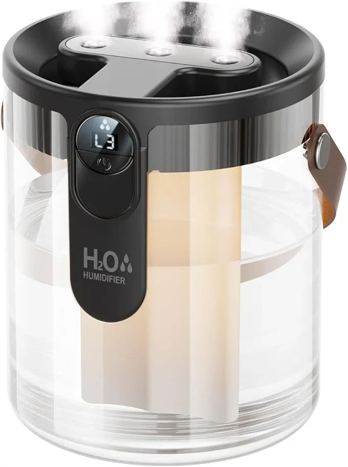 Dual-Spray Portable Humidifier  مرطب هواء محمول ثنائي الرذاذ